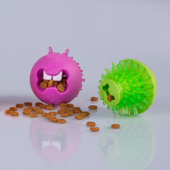 ROGZ FRED oranžs bumbiņa ar izcilņiem 6.4cm