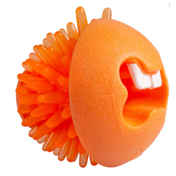 ROGZ FRED oranžs bumbiņa ar izcilņiem 6.4cm