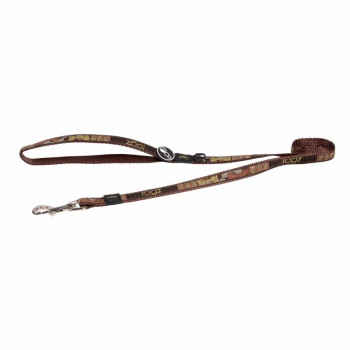 ROGZ pavadėlis Mocha Bone 140*1.6cm HL12CE