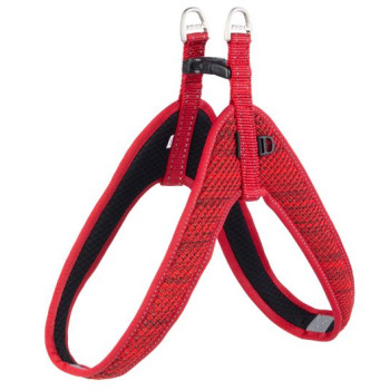 ROGZ raudonos minkštos atspindinčios petnešos 36cm XS SJQ36