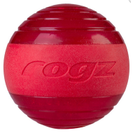 ROGZ Squeekz sarkans bumbiņa 6.4cm (peld)
