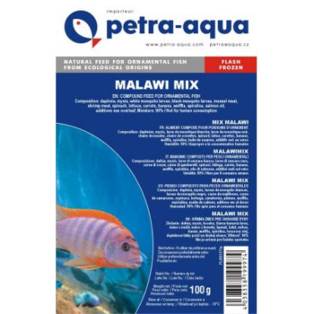 Šaldytas pašaras šuvims Malawi mix 100 g blisteris