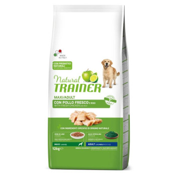 Trainer Natural MAXI ADULT su Vištiena 12kg