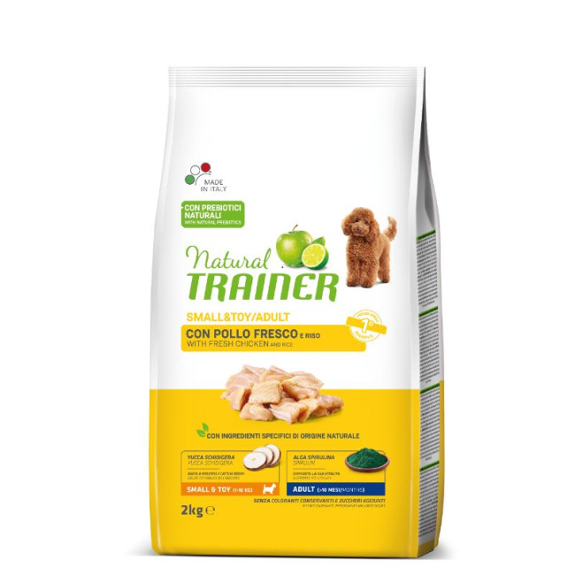 Trainer Natural MINI ADULT su Vištiena 2kg (6)