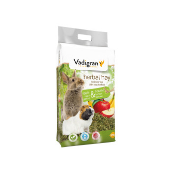 VADIGRAN Apple&Banana šienas su obuoliais&bananais 500g