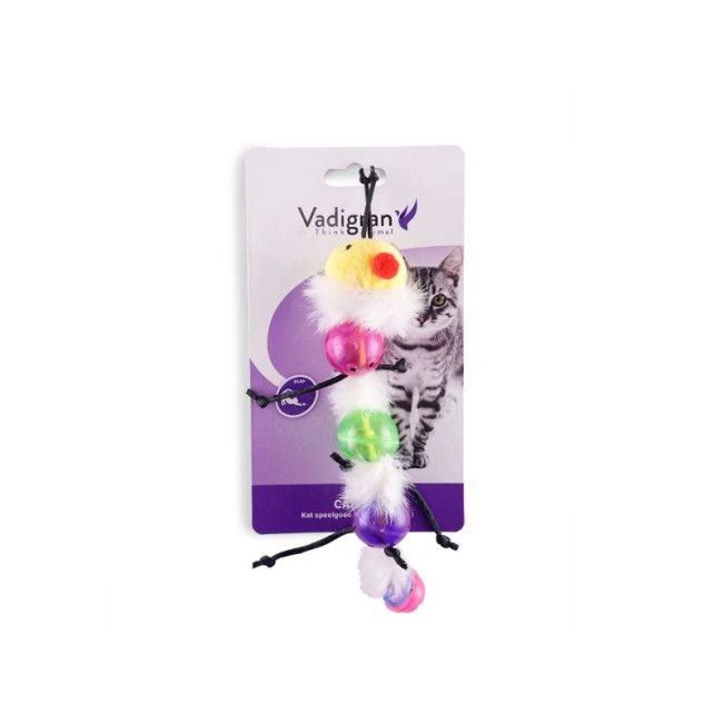 VADIGRAN Circus barškanti kirmėlytė katėms 15cm 2vnt