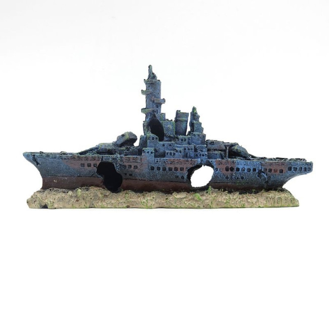 AQUA NOVA dekoracija akvariumui laivas 23x4.5x11cm