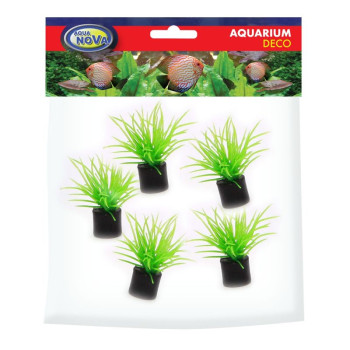 AQUA NOVA  plastikinis augalas 3cm 5vnt