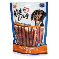 KIDDOG Rolls ādas nūjiņa ar gaļas 12cm 250g (40)