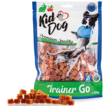 KIDDOG Trainer Go gabaliukai su triušiena su spanguolėmis 250g (40)