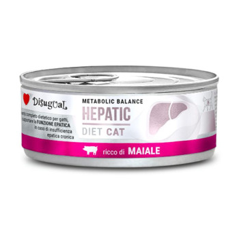 DISUGUAL Hepatic kons. kaķiem ar cūkgaļu 85g(12)