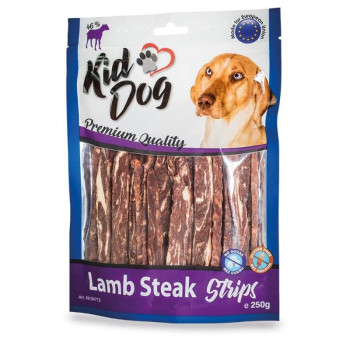 KIDDOG Strips ėriena su buivolo oda 12cm 250g (40)