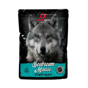 ALPHA SPIRIT WET putėsiai šunims su dorada 300g 6vnt (12)