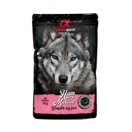ALPHA SPIRIT WET putriņas suņiem ar šķiņķi 85g