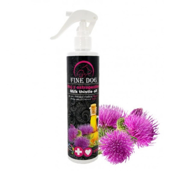 FINE DOG margainio aliejus su purkštuvu 250ml