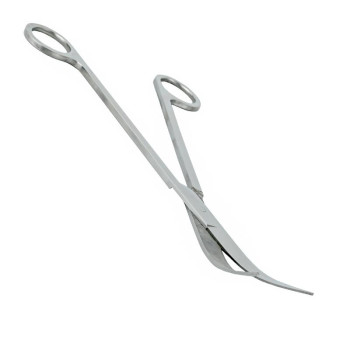 AQUA NOVA lenktos žirklės akvariumo augalams 25cm