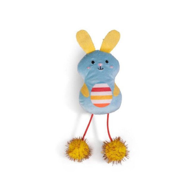 VADIGRAN Cat Toy kačių žaislas triušis su katžole 15cm 2pak