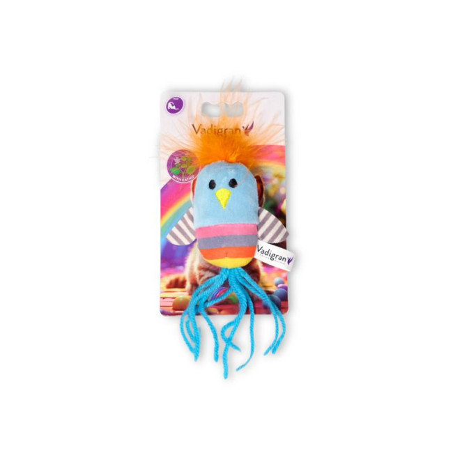 VADIGRAN Cat Toy kačių žaislas paukštis su katžole 15cm 2pak